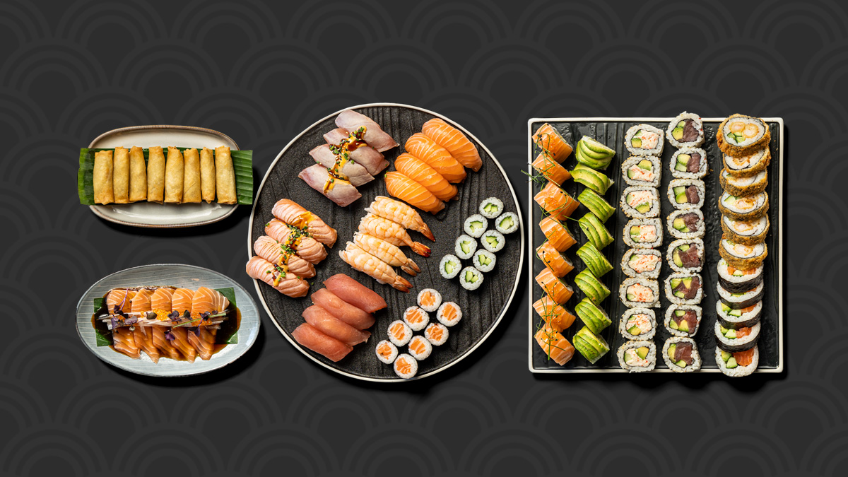 Kokumi Sushi party menu – Næstved Kokumi Sushi party menu med udvalg af sushi hos sushi restaurant i Næstved